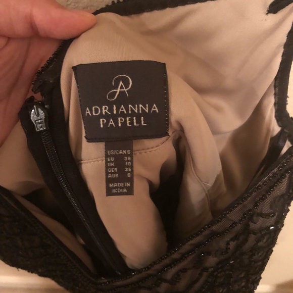 CUTE black/gold dress. GREAT CONDITION. - Picture 4 of 4